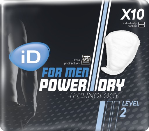 iD FOR MEN LEVEL 2 urologické vložky 10 ks.