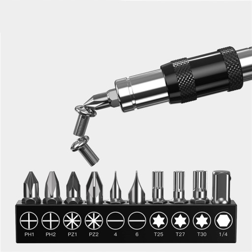UHOLOVÁ PREDLŽOVACIA RÚČKA 1/4” MAGNETICKÁ OTOČNÁ