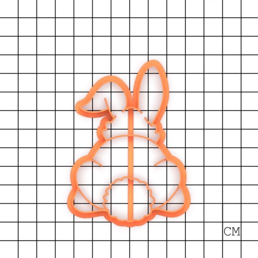 VEĽKONOČNÁ formička PREMIUM vykrajovačka RABBIT Veľkonočný zajačik