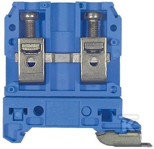 Spojka koľajníc ZG-G25/TS35 modrá A11-1536 Izb