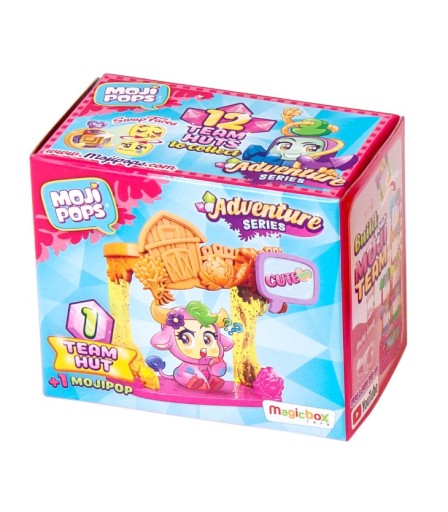 MOJIPOPS Magic Box Moji Pops Adventure TEAM HUT vrecúško