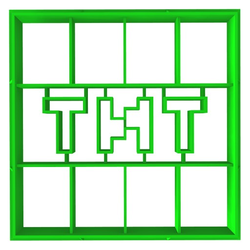 Formička na vykrajovanie sušienok Minecraft TNT Bomb 1 9 cm