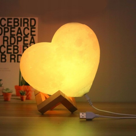 ČERVENÉ PLASTOVÉ SRDCE LED