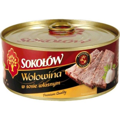 Sokołów Hovädzie v prémiovej vlastnej omáčke 300 g