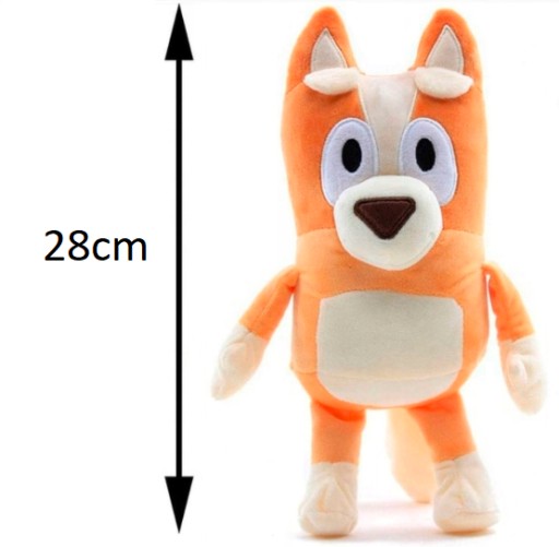 PLYŠOVÁ HRAČKA CUDDLE MASKOT BLUEY 28 CM