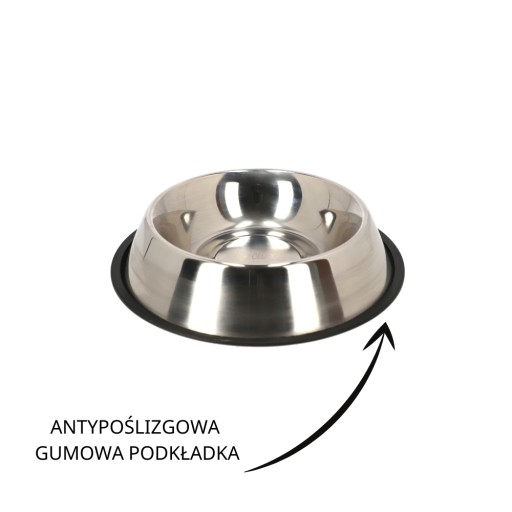 Dingo Kovová protišmyková miska 0,48L