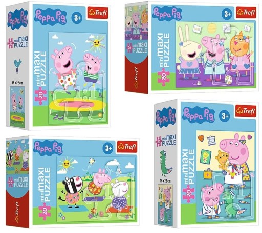 MiniMaxi puzzle Peppa's Carefree Day 20 dielikov