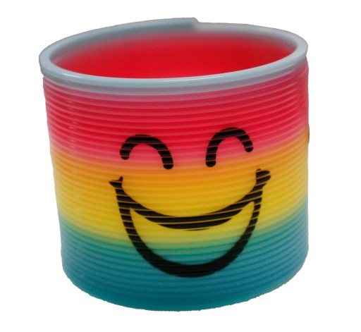 HAPPY FACE SPRING 8CM FAREBNÉ E1830 EMAJ