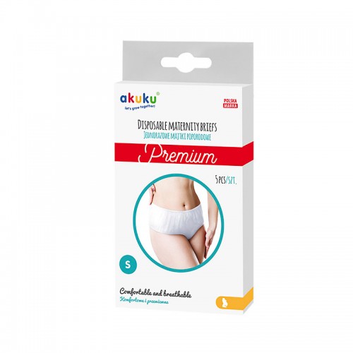 Jednorazové popôrodné nohavičky Akuku M