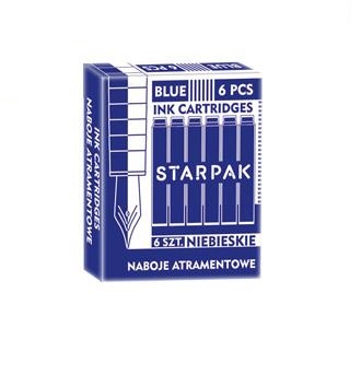 MODRÉ NÁPLNE PER STARPAK 6 KS.