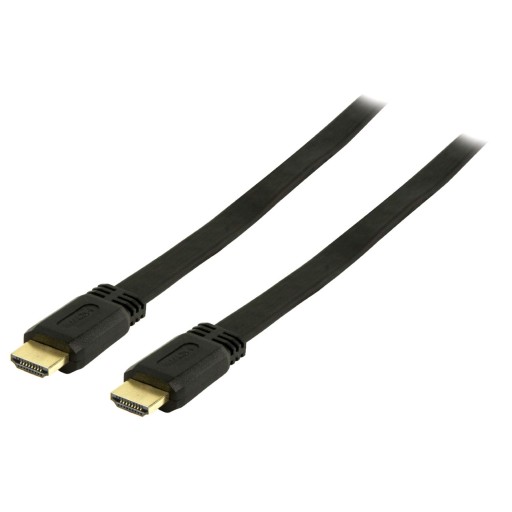 HDMI-HDMI 3D 4K full HD v1.4b 0,5 m plochý HDMI kábel