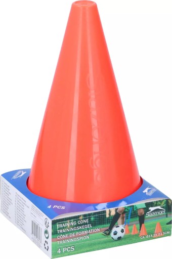 Futbalové tréningové kužele, sada SLAZENGER x4