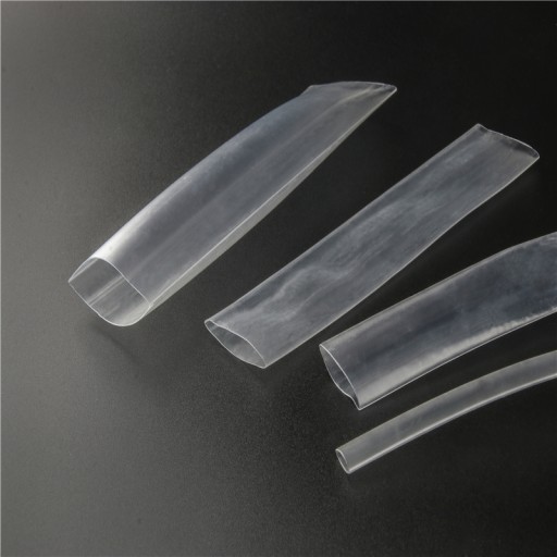 TEPELNÁ ZMRŠŤOVACIA TUBA TRANSPARENTNÁ 2:1 9/4,5mm 1m