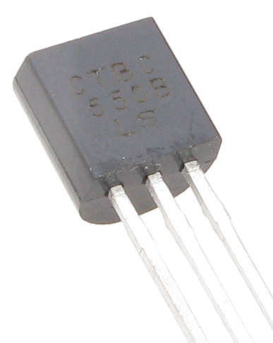 BC550B NPN tranzistor 45V/0,1A (10 ks) /2812-10