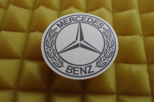 NÁLEPKA MERCEDES 4,5 x 4,5 cm