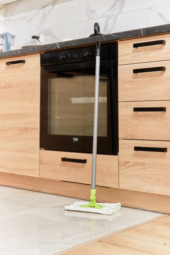 Mop s rukoväťou vo veľkosti MINI, mikrovlákno + rukoväť 80 cm