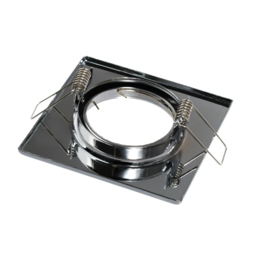 POHYBLIVÉ Stropné svietidlo OPIN POLUX KWADRAT STEEL CHROME POINT