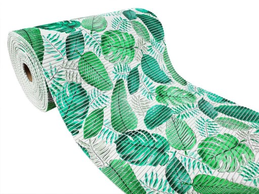 Koberec do kúpeľne so vzorom Monstera Leaves 65x60cm