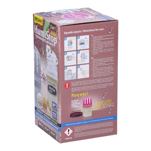 Pohlcovač vlhkosti odvlhčovača HUMISTOP s vložkou Cotton Fragrance