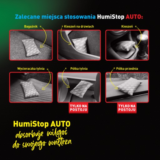 HUMISTOP AUTO Pohlcovač vlhkosti pre automobily AutoDry POLISH PRODUCT