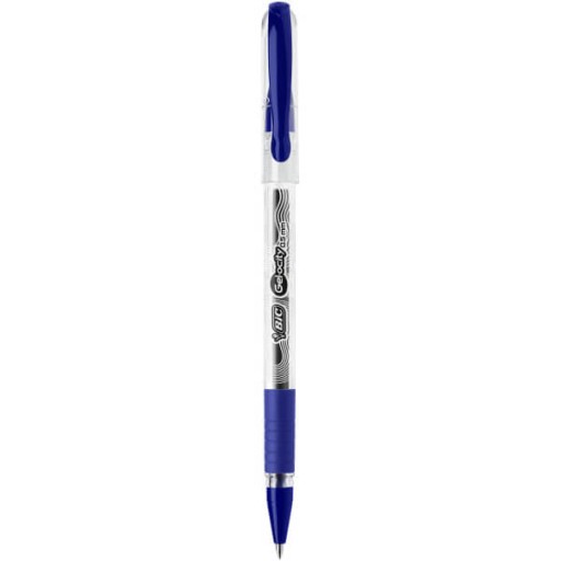 4ks x BIC Gel-ocity Stic gélové pero s jemným hrotom, rôzne farby