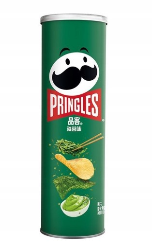 Pringles chrumky z morských rias s príchuťou morských rias 110g