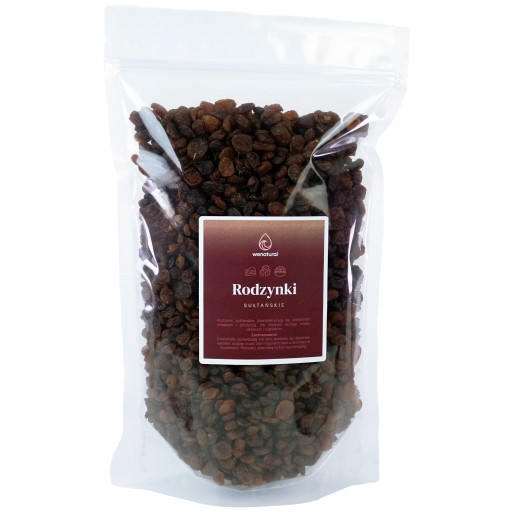 Wenatural Sultana Hrozienka 500g - sušené ovocie, chutné, VEĽKÉ, MÄSTÉ
