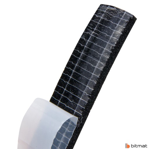 Gumové tesnenie Samolepiaca izolácia 6x20x1000mm pre dvere, okná a brány
