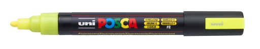 Posca PC-5M fluorescenčná žltá plagátová fixka