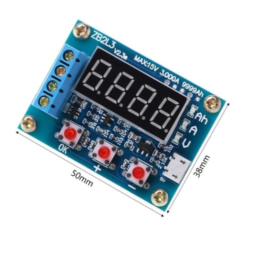 381 Tester kapacity batérie ZB2L3