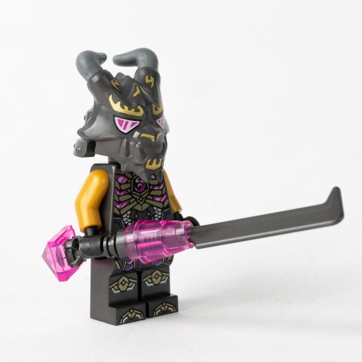 LEGO NEW Ninjago Krištáľová figúrka kráľa so zbraňou njo787