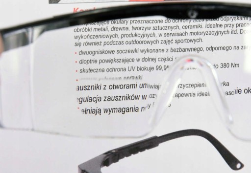 OCHRANNÉ OKULIARE YATO KOREKČNÉ PRACOVNÉ OKULIARE +1