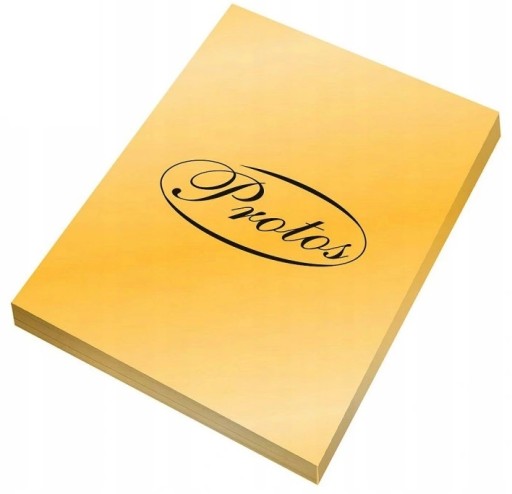 A4 farebný kopírovací papier ZLATÝ, 20 listov, 170g