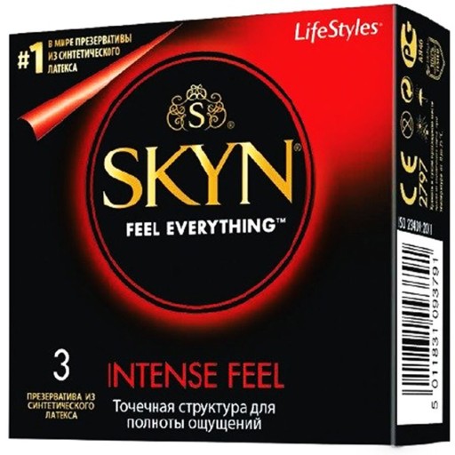 UNIMIL SKYN INTENSE FEEL CONDOMS 3 ks