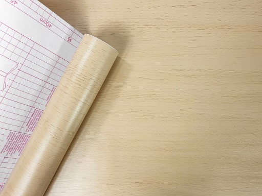 Samolepiaca PVC fólia Vzor nábytku Svetlý jaseň Šírka 45 cm