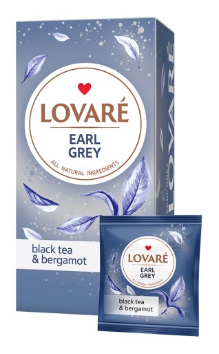Čaje EARL GREY LOVARE 24 obálok
