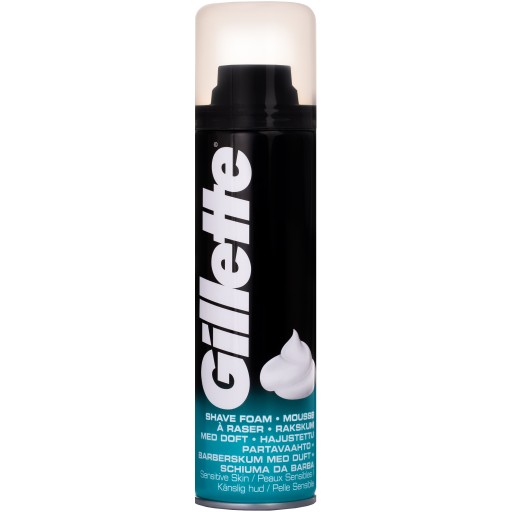 Pena na holenie Gillette Sensitive Skin 200 ml