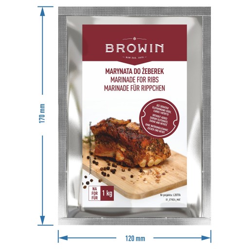 Marináda na rebierka, mix byliniek a korenia, 35 g