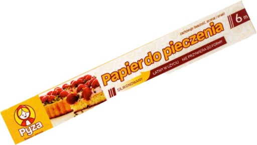 PAPIER NA PEČENIE 6 m X 28 cm SILIKÓNOVÝ PUF