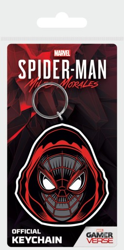 Spider-Man Miles Morales kľúčenka s kapucňou