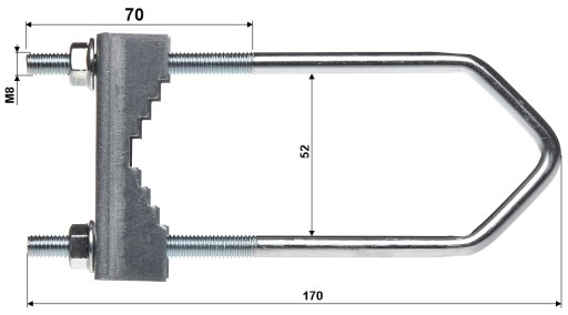 SVORKA SVORKA OZ-50/M8X150
