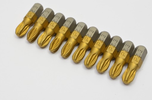 Skrutkovač TIP PZ3 BIT TIP 1/4'' 25 mm Tytan