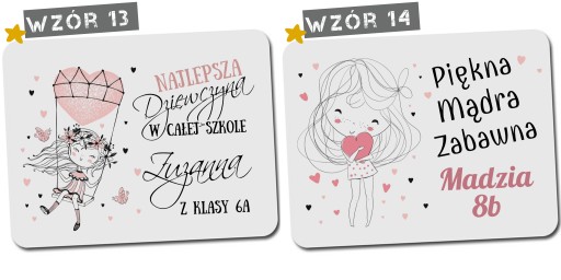 DARČEK KU DŇU ŽIEN PODLOŽKA POD MYŠ + DIEVČATSKÉ MENO
