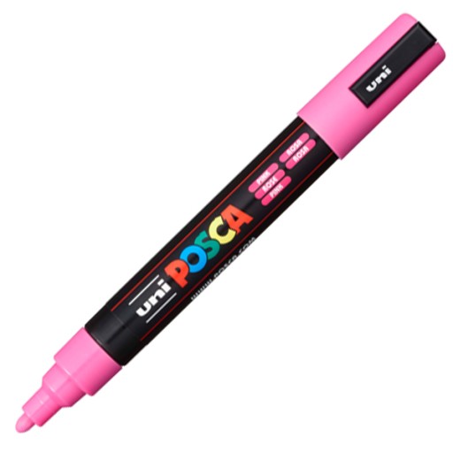Posca PC-5M ružová plagátová fixka