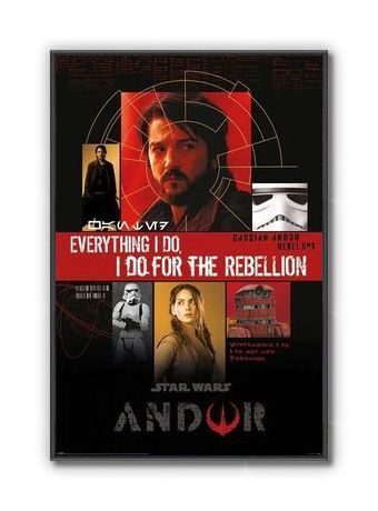 Plagát Star Wars Andor For The Rebellion 61x91,5cm