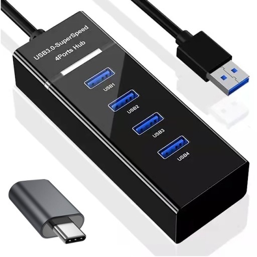 SPLITTER PORT SPLITTER HUB 4x USB 3.0