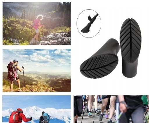 10x ZÁSUVKY, HROTY, TOPÁNKY NA TYČKY, NORDIC WALKING TREKINGOVÉ PALICE