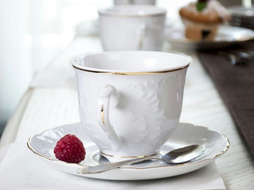 3604 Podšálka 13 cm ROKOKO PFP ĆMIELÓW PORCELÁN