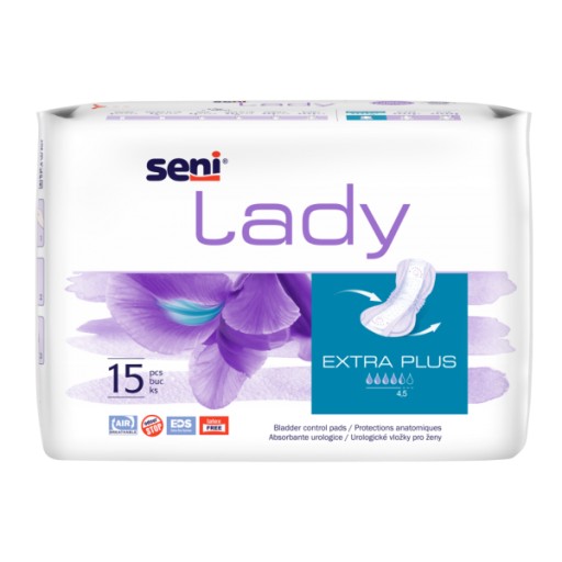 Seni Lady Extra Plus urologické vložky 15 kusov