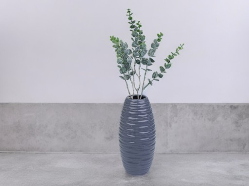 UMELÝ EUKALYPTOVÝ PRÍDAVOK PIK 44cm VÝPLŇ EUKALYPTOVÝ KRÉM